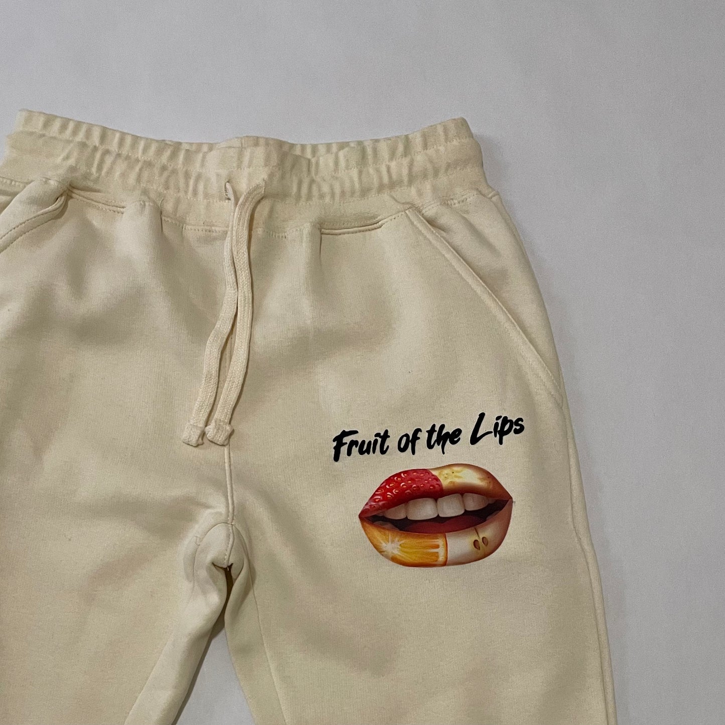 Fruit Of The Lips Fleece Jogger Set