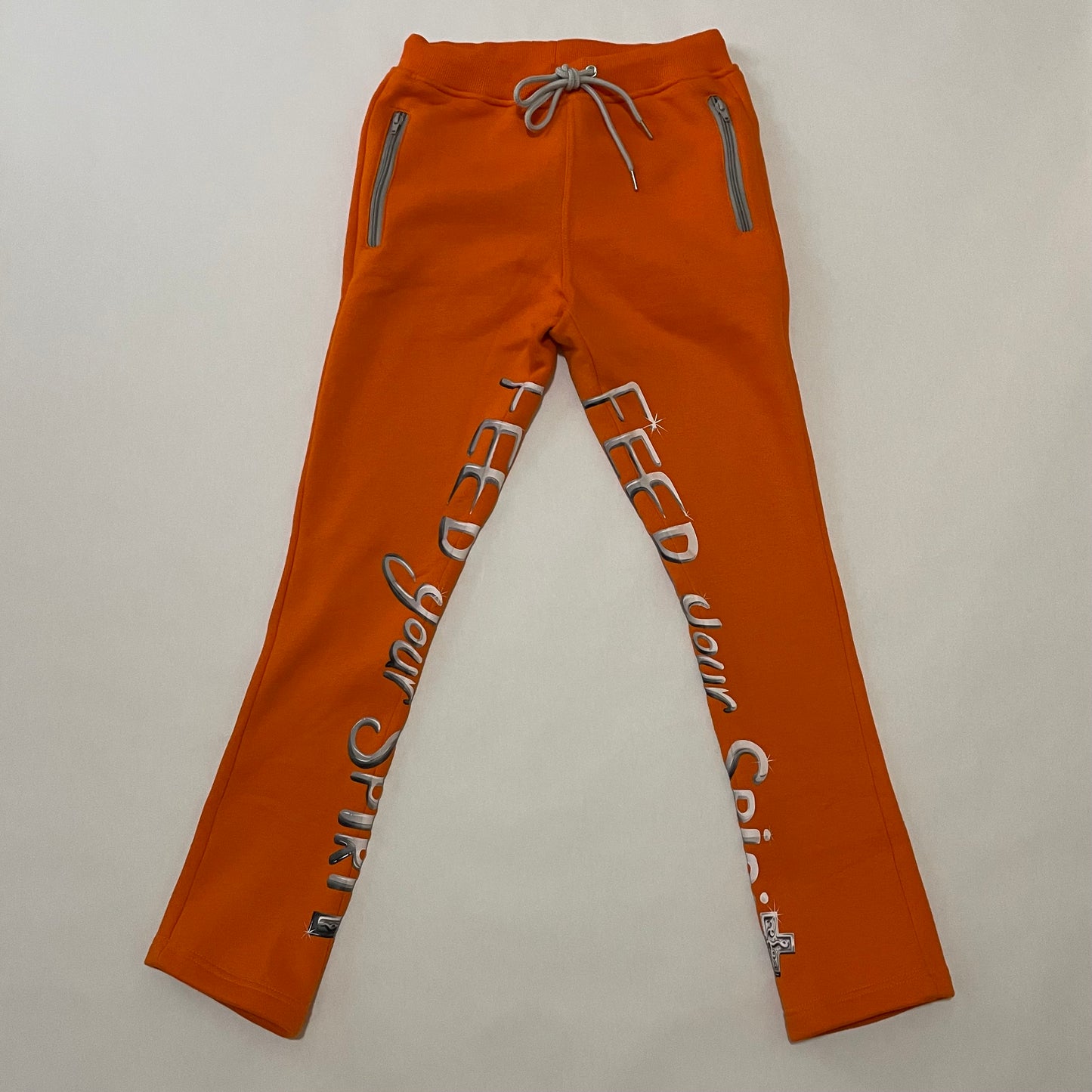 Feed Your Spirit Stacked Fleece Jogger Set