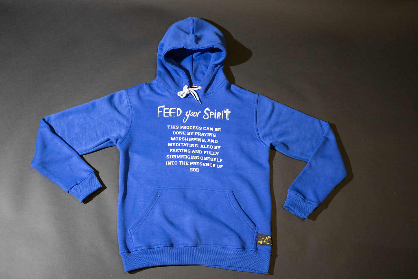 Feed Your Spirit Fleece Hoodie Stacked Jogger Set